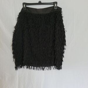 Torrid Black Ruffled Mini Skirt Cocktail